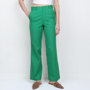 Vintage 1970s Green Straight Leg Trouser 6